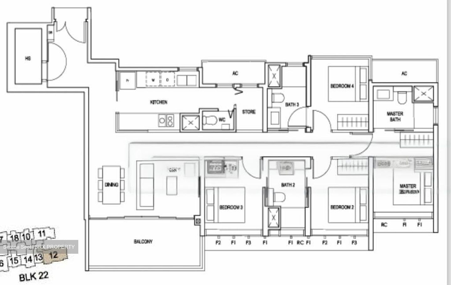 Penrose (D14), Apartment #486112441